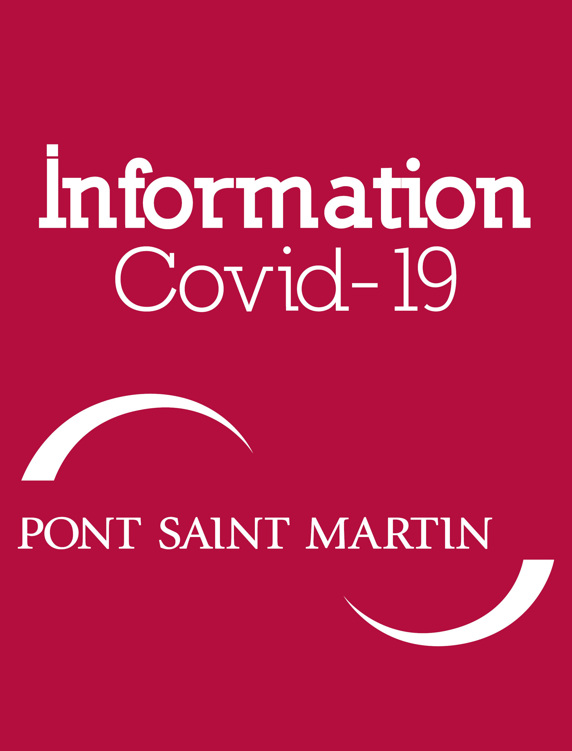 information Coronavirus COvid-19 Pont Saint Martin